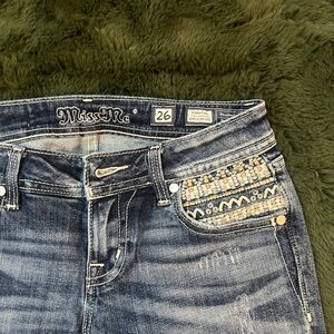 Miss Me Embroidered Jeans